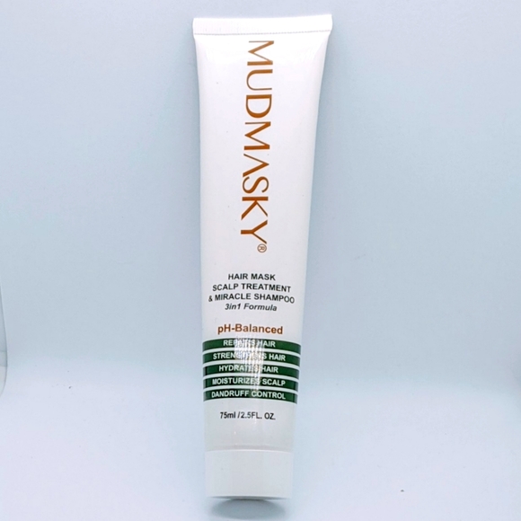 Mudmasky hair mask, scalp treatment and miracle shampoo - Picture 2 of 3
